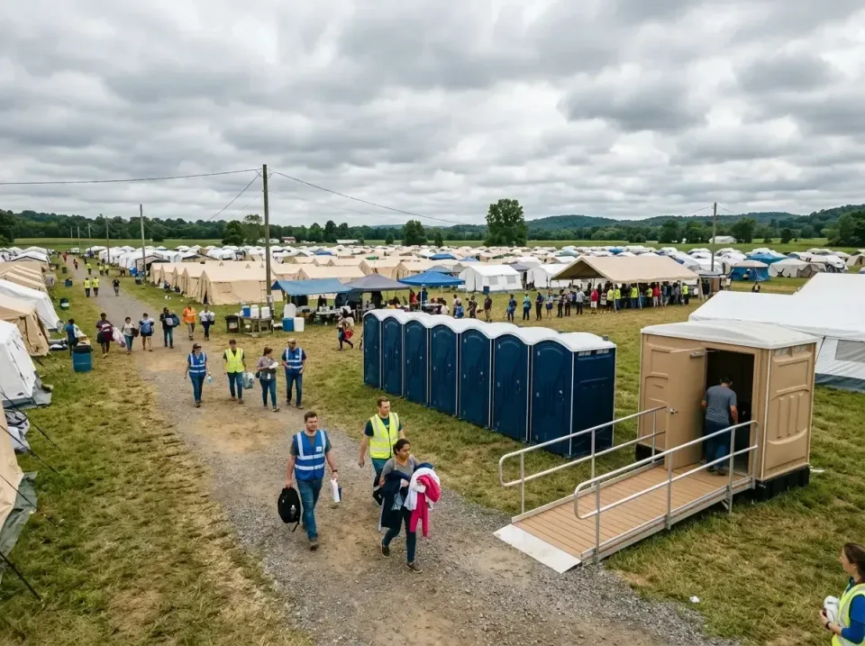 disaster-relief-camp-restrooms-010 — frequently asked questions, Dumpster & Portable Bathrooms Rental in Sunset, UT